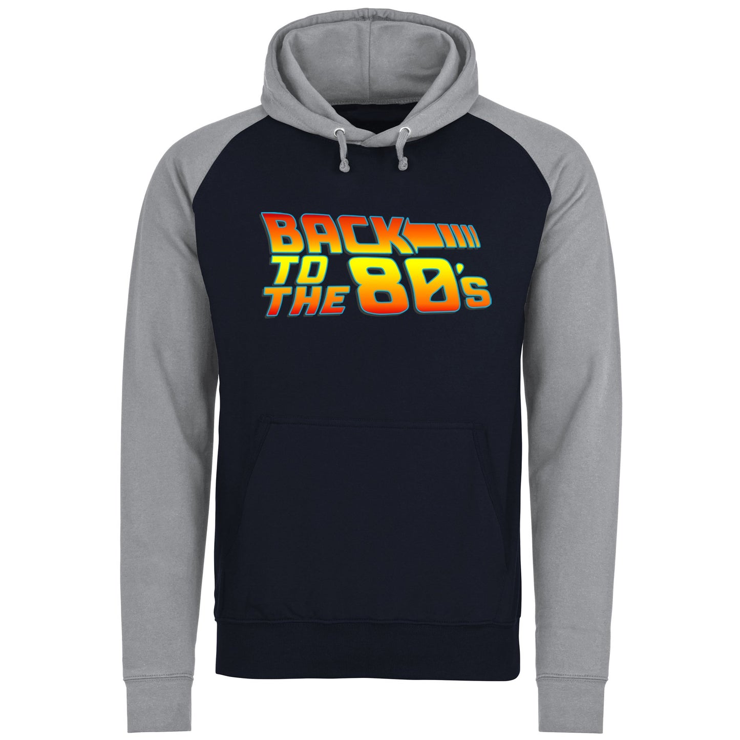 Back To The 80's Baseball Hoodie