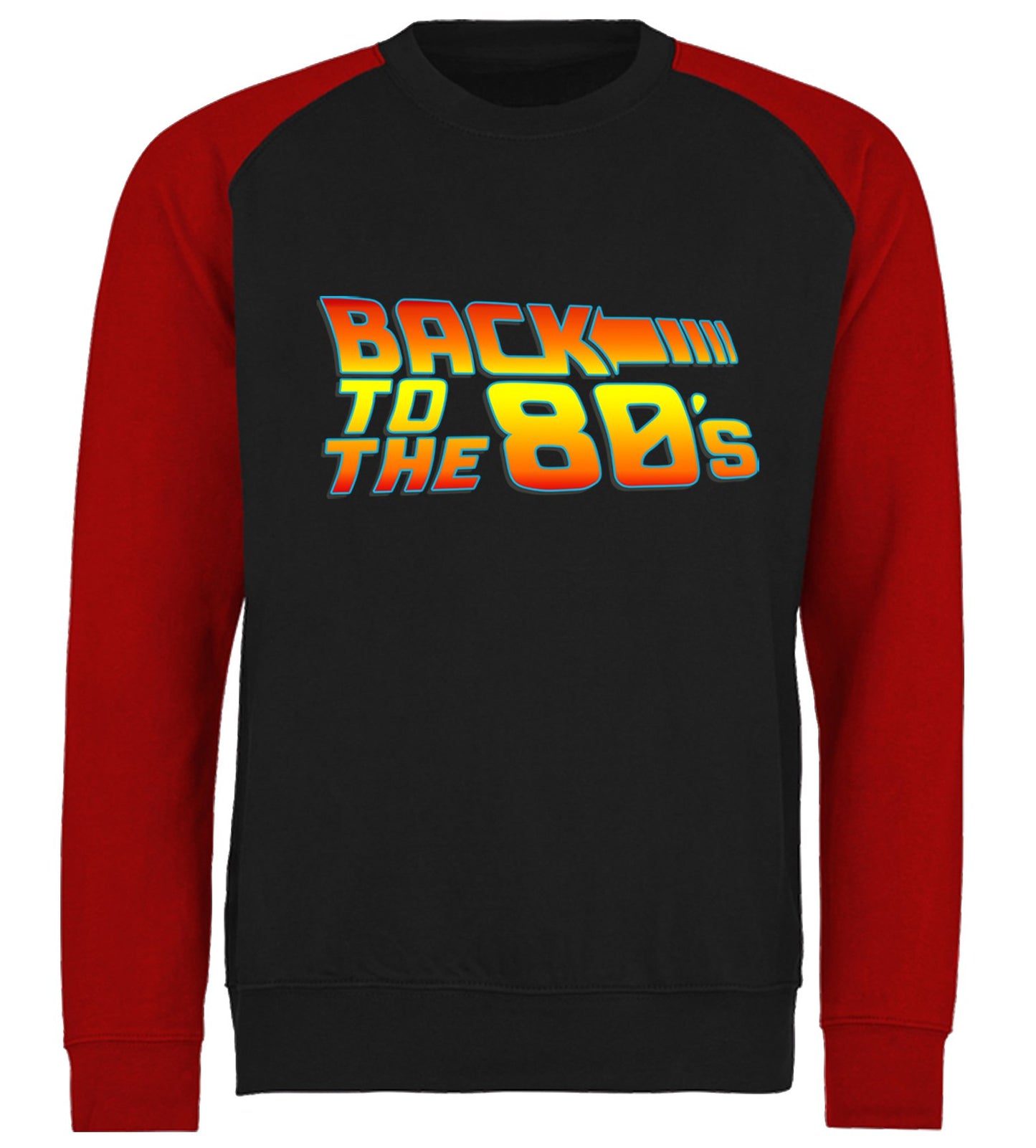 Back To The 80's Baseball Sweatshirt