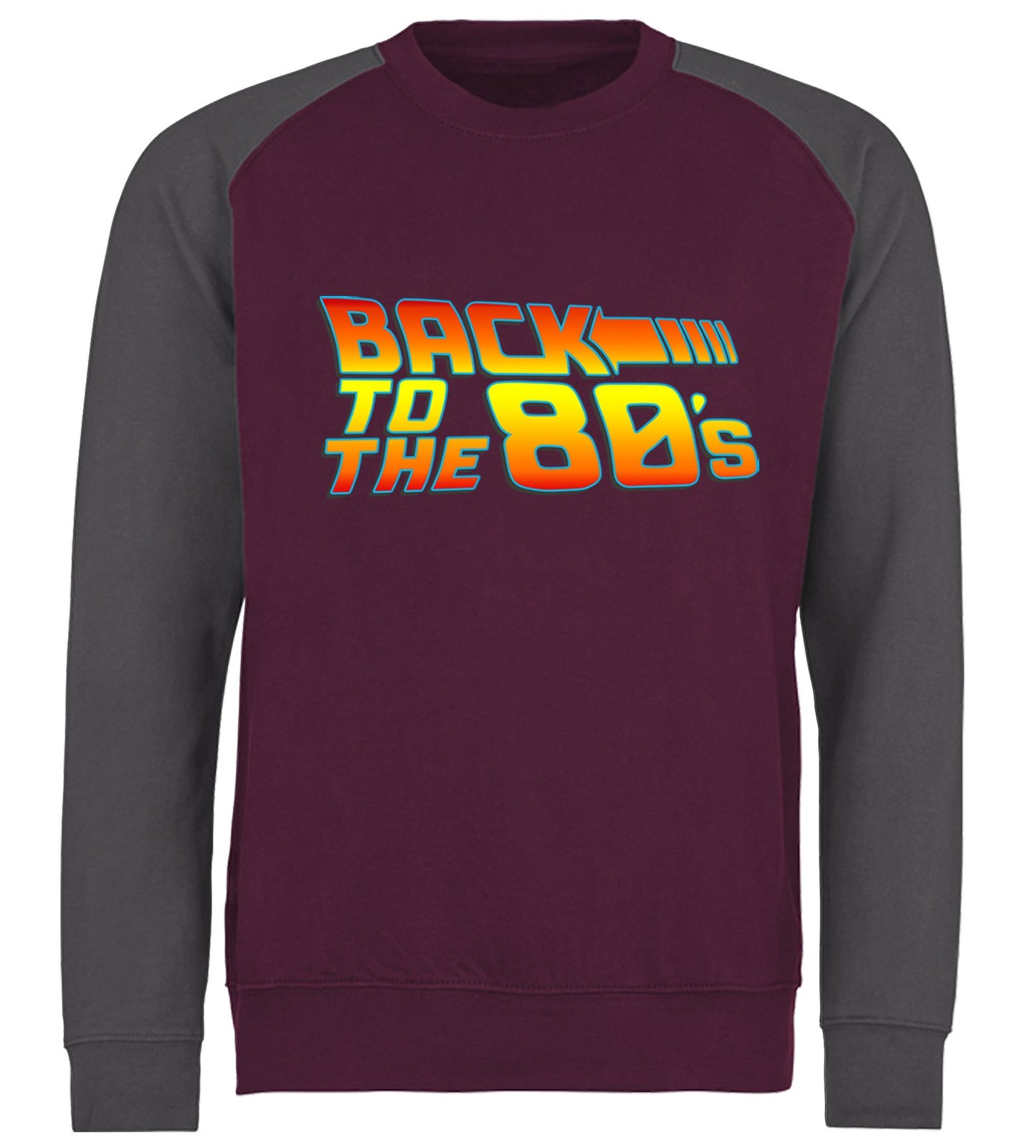 Back To The 80's Baseball Sweatshirt