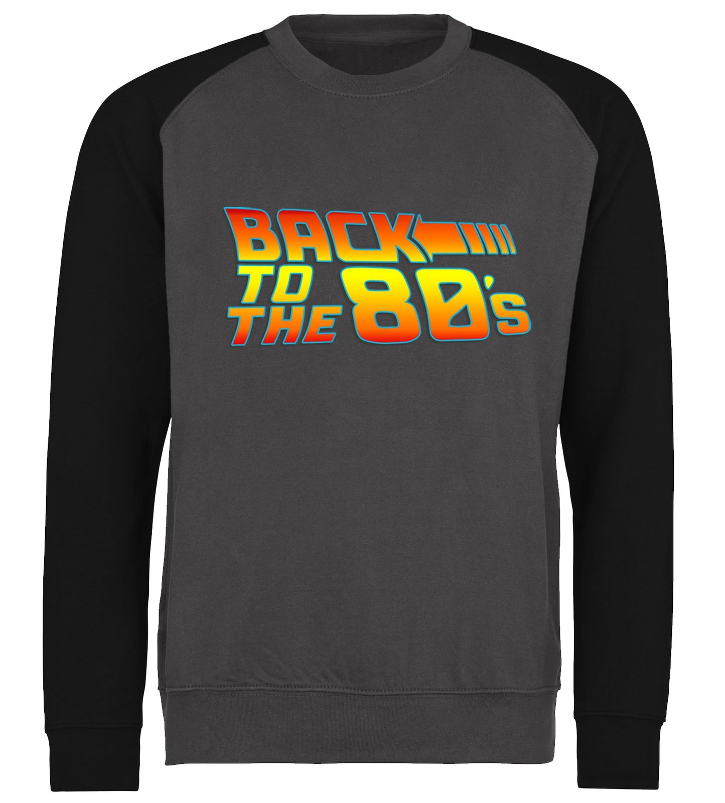 Back To The 80's Baseball Sweatshirt