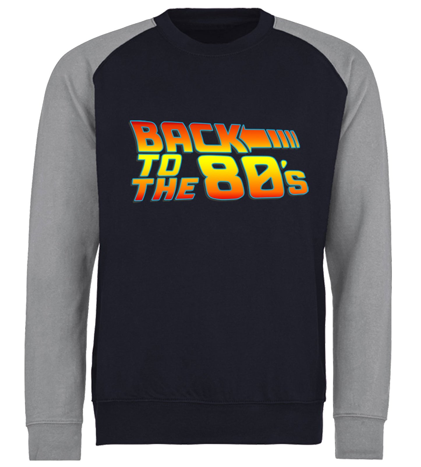 Back To The 80's Baseball Sweatshirt