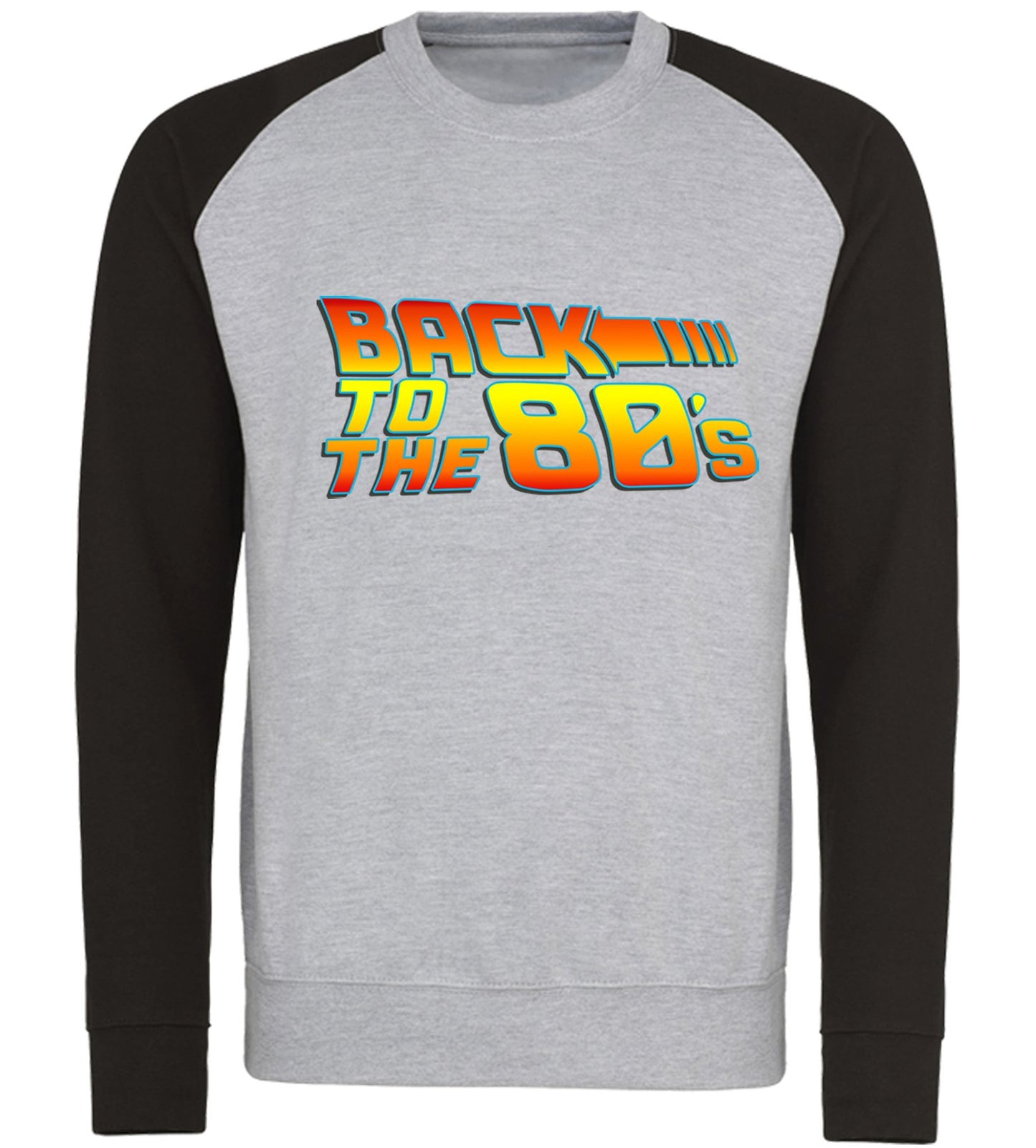 Back To The 80's Baseball Sweatshirt