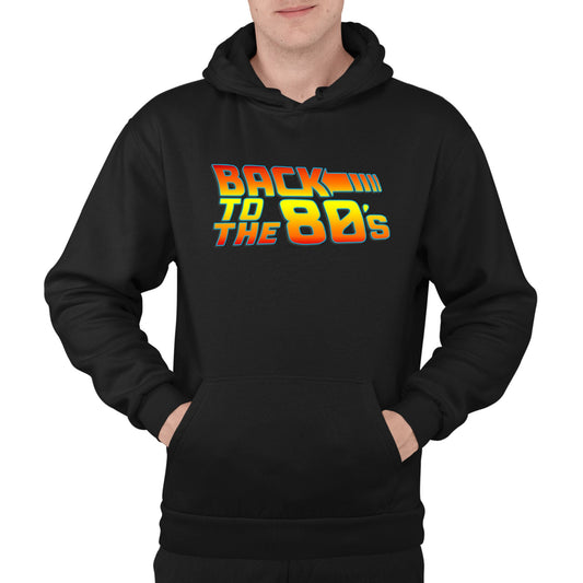 Back To The 80's Mens Pullover Hoodie