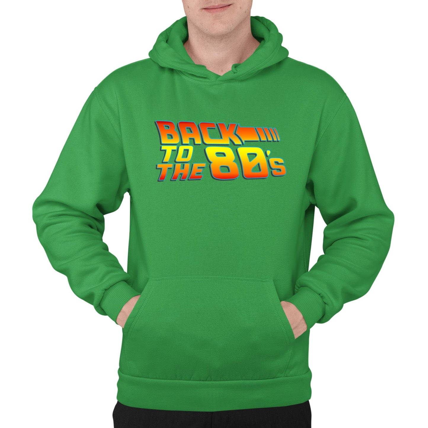 Back To The 80's Mens Pullover Hoodie