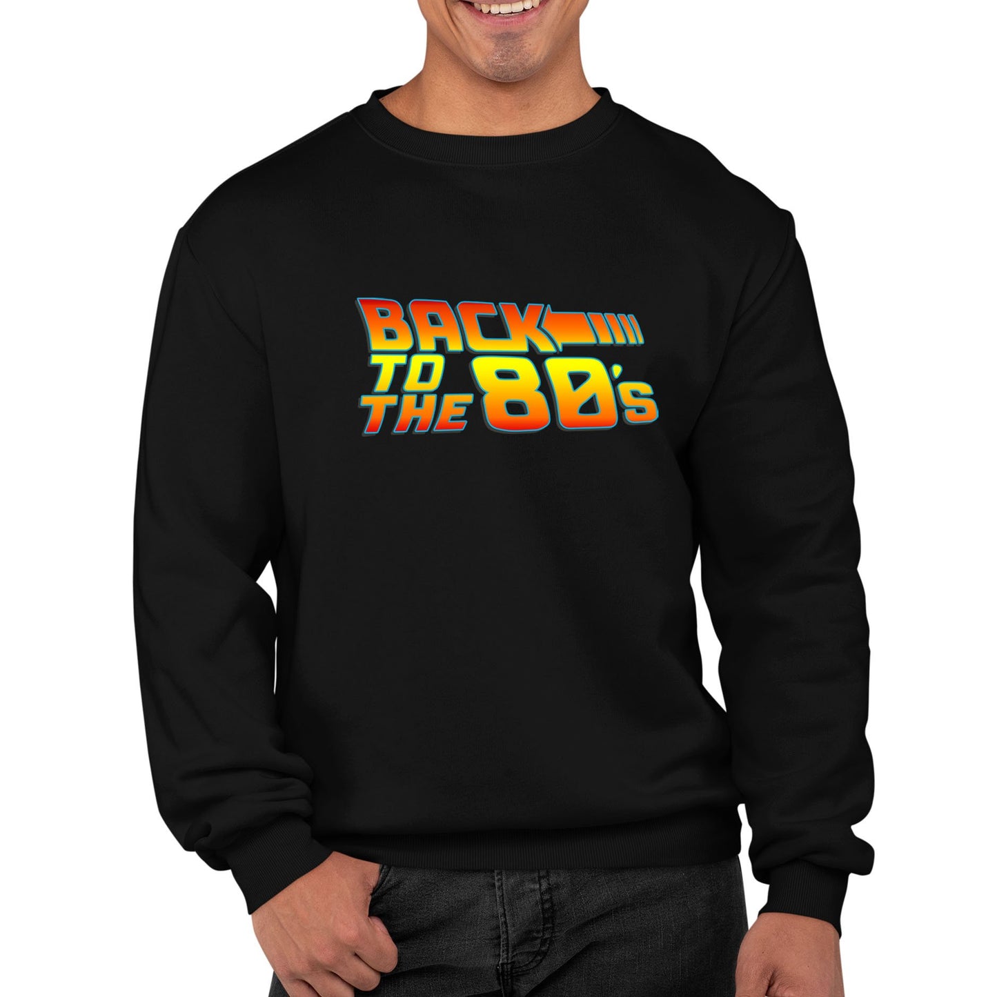 Back To The 80's Mens Sweatshirt