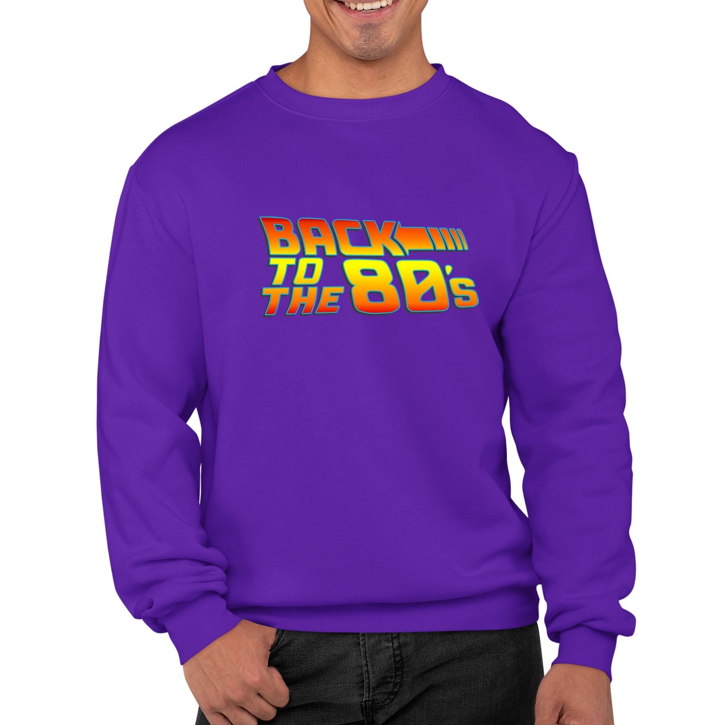 Back To The 80's Mens Sweatshirt