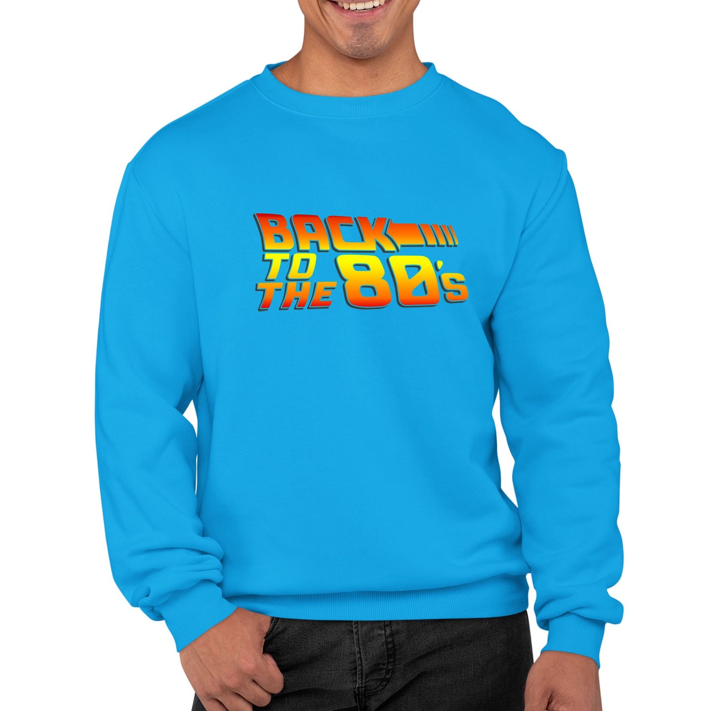 Back To The 80's Mens Sweatshirt