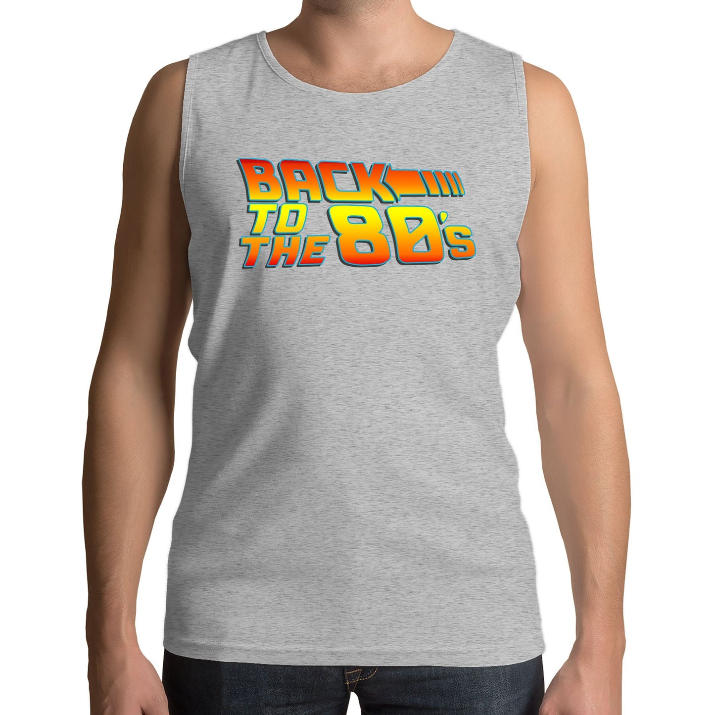 Back To The 80's Mens Vest