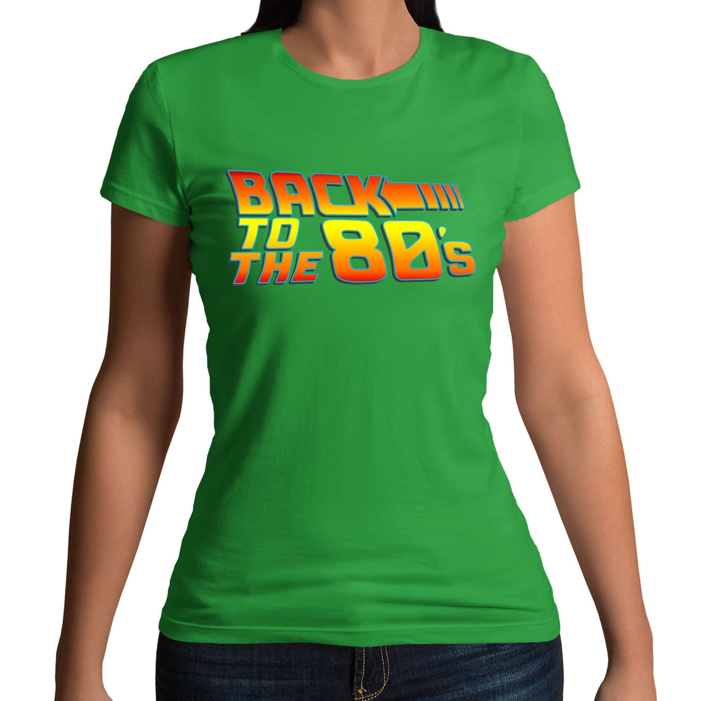 Back To The 80's Womens T-shirt