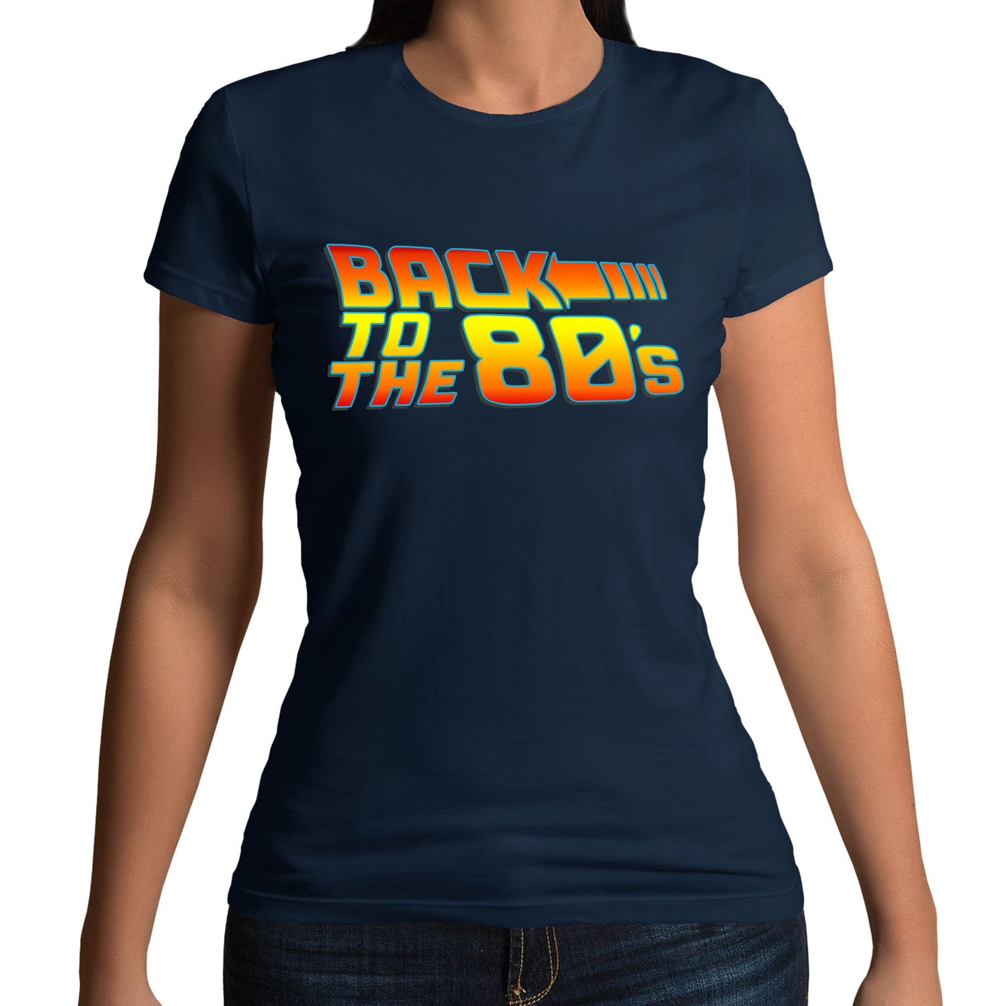 Back To The 80's Womens T-shirt