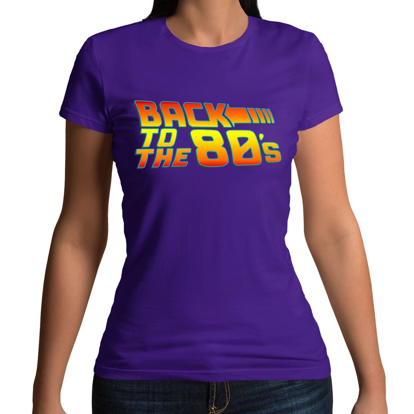 Back To The 80's Womens T-shirt