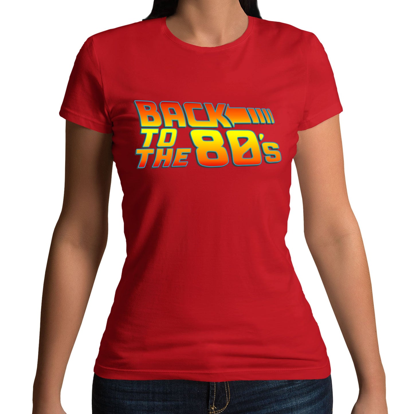 Back To The 80's Womens T-shirt