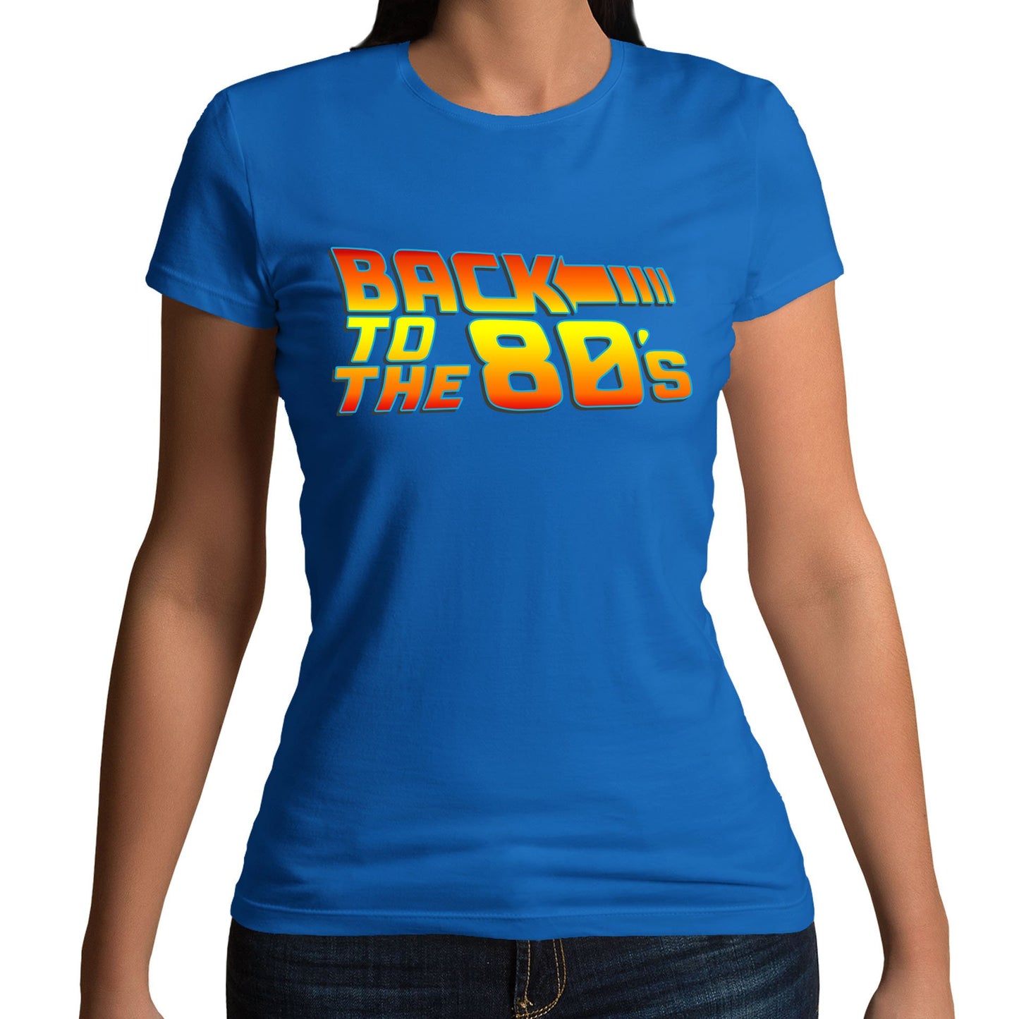 Back To The 80's Womens T-shirt