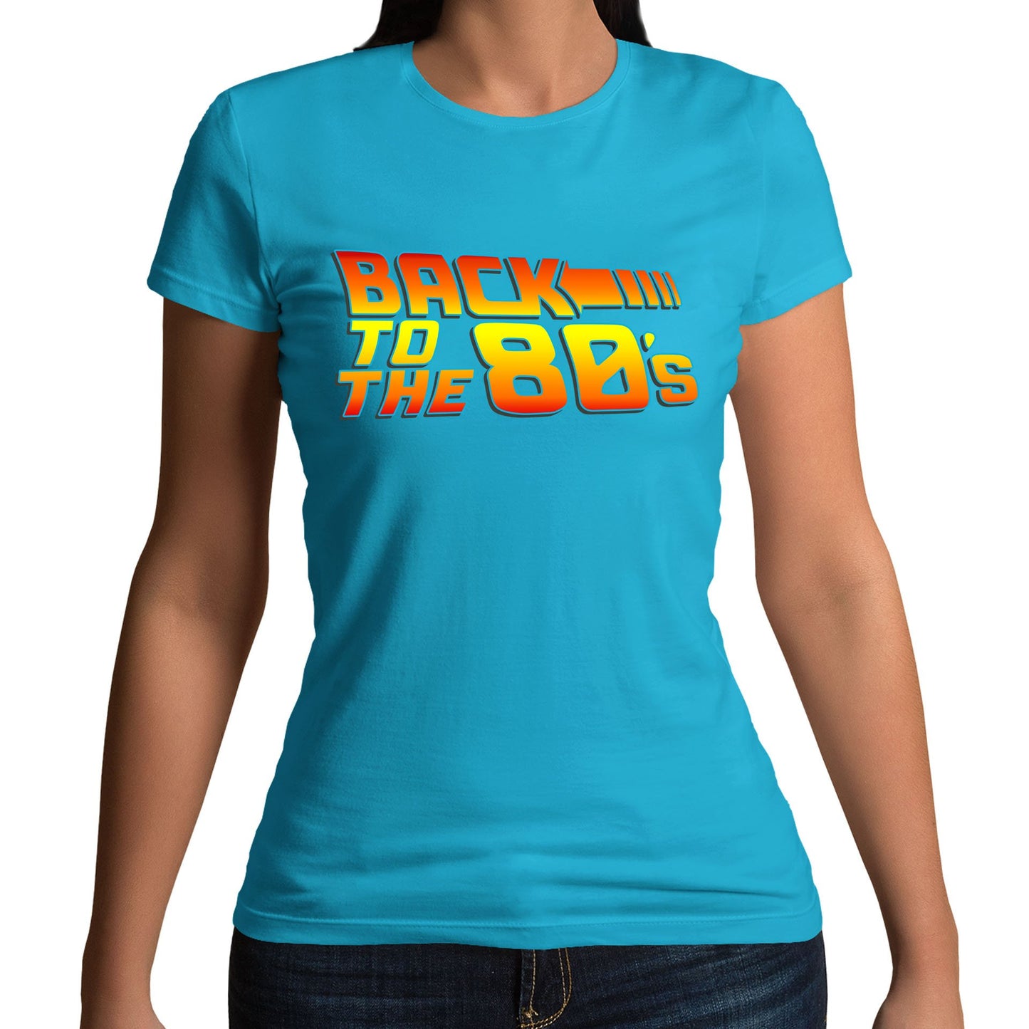 Back To The 80's Womens T-shirt