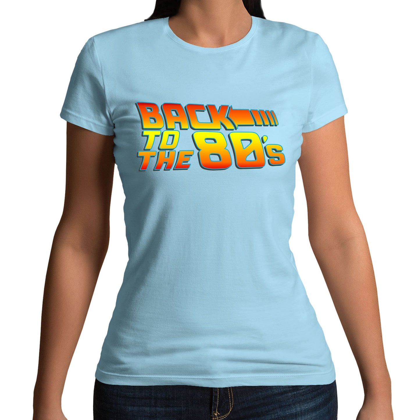 Back To The 80's Womens T-shirt