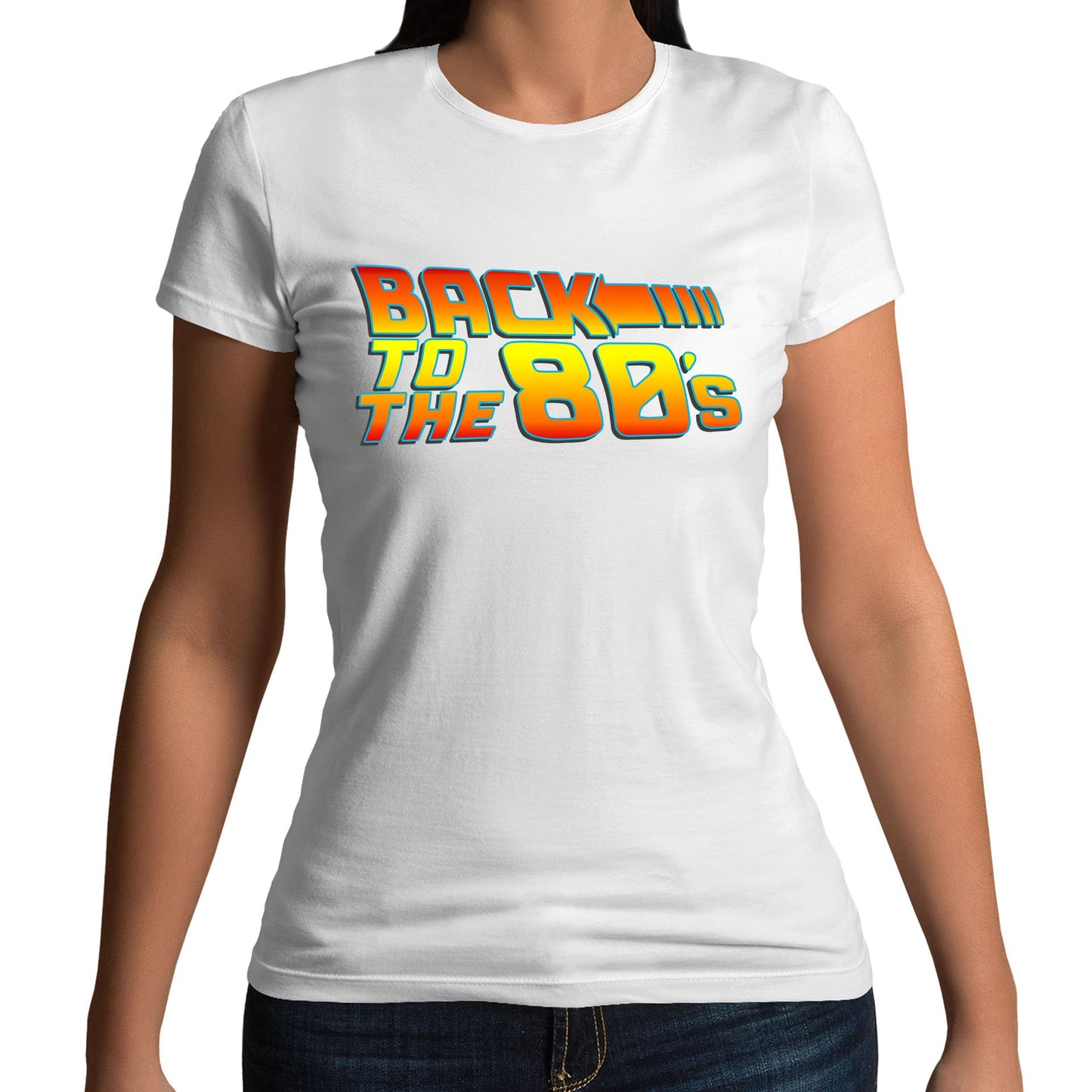 Back To The 80's Womens T-shirt