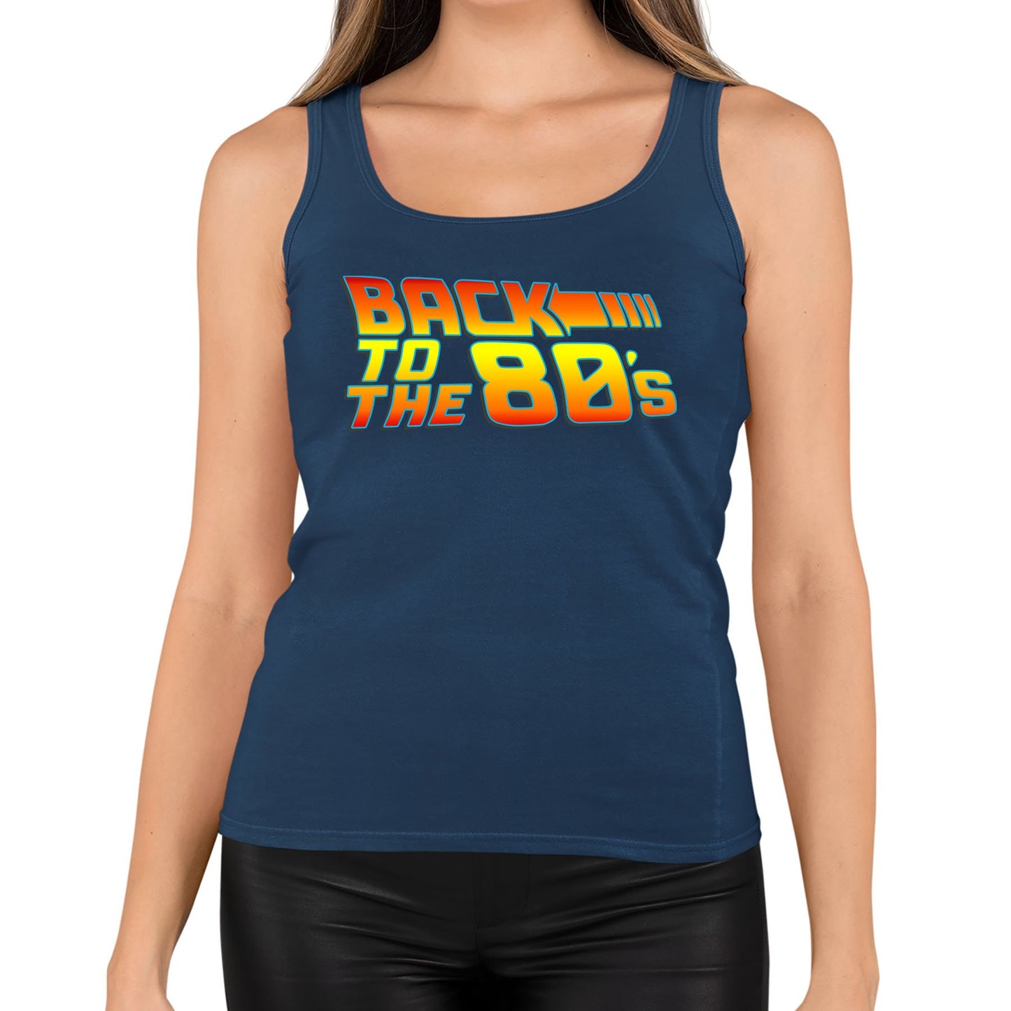 Back To The 80's Womens Vest