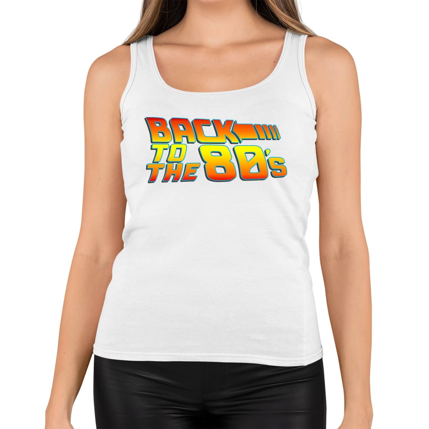 Back To The 80's Womens Vest