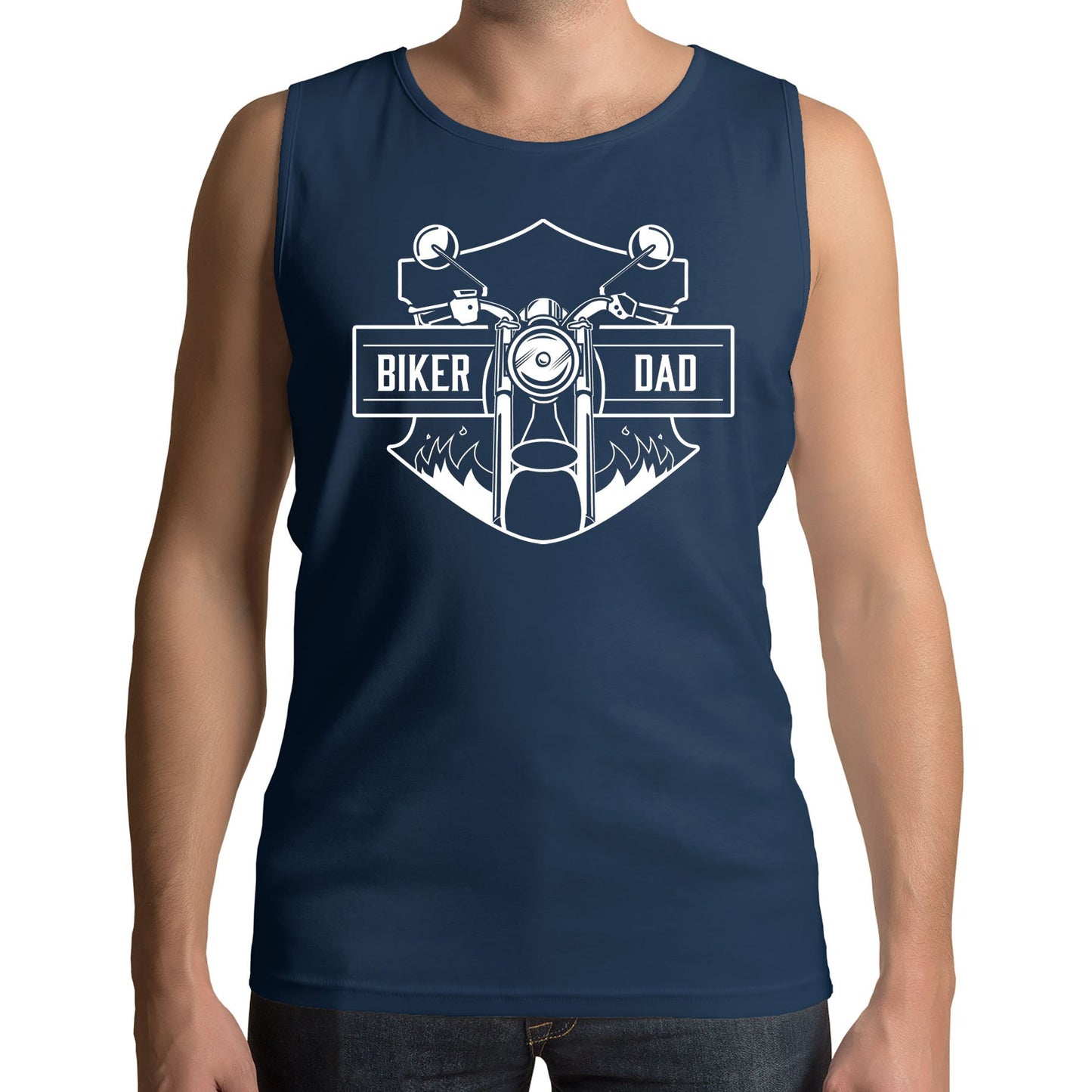 Biker Dad Mens Vest