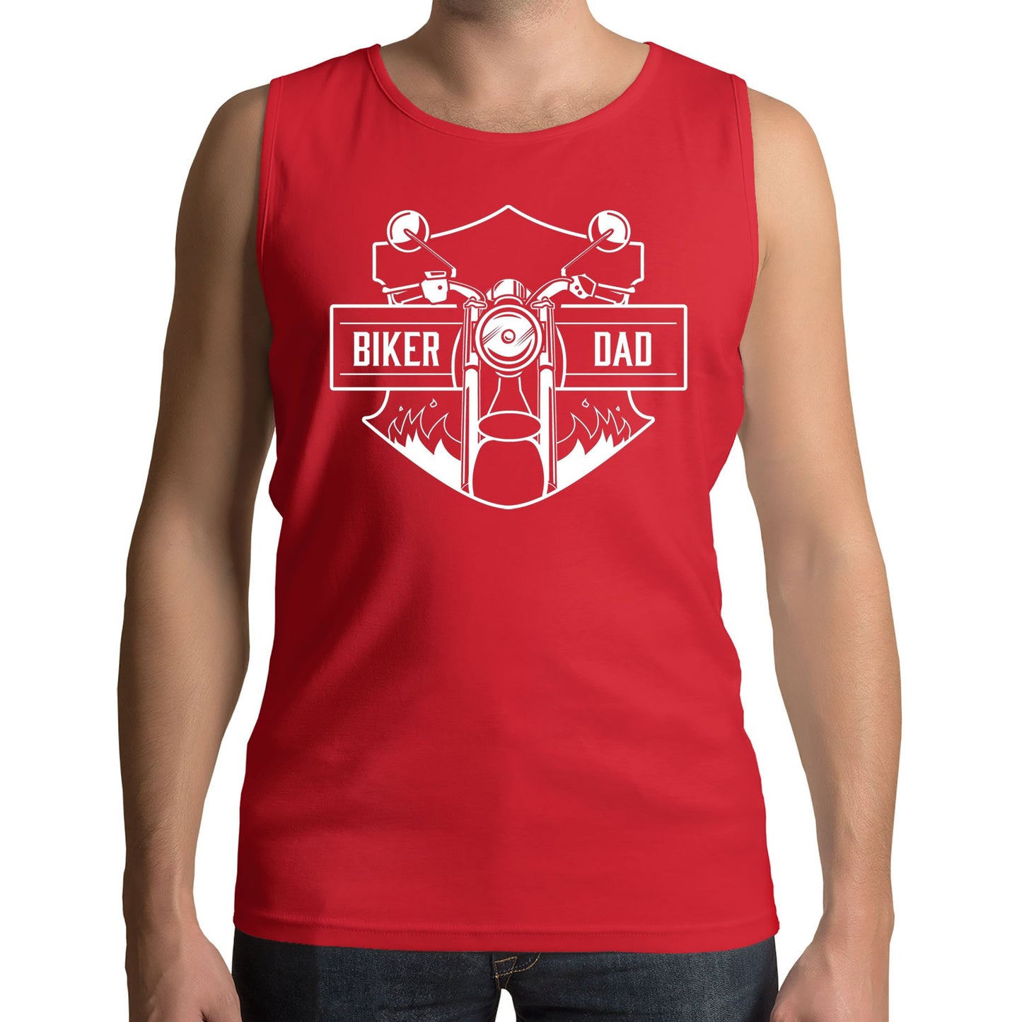 Biker Dad Mens Vest