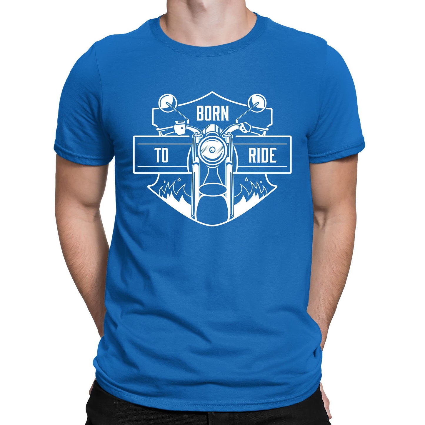 Born To Ride Biker Mens T-shirt