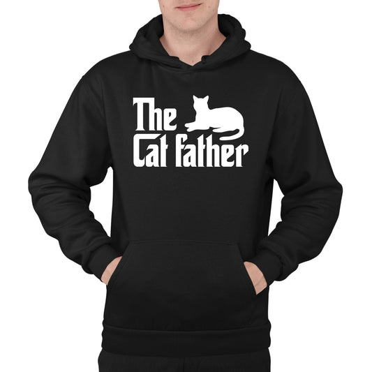 The Catfather Mens Pullover Hoodie