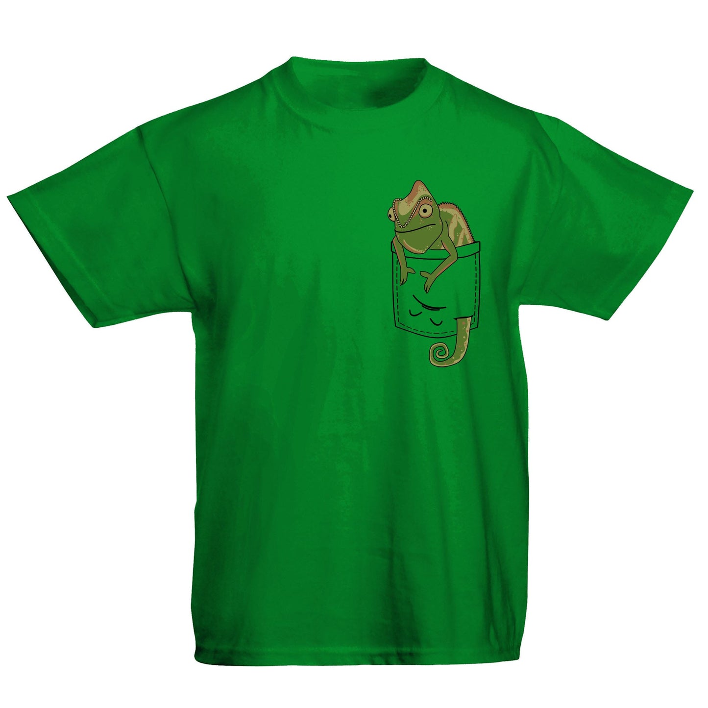 Chameleon Pocket Print Kids T-shirt