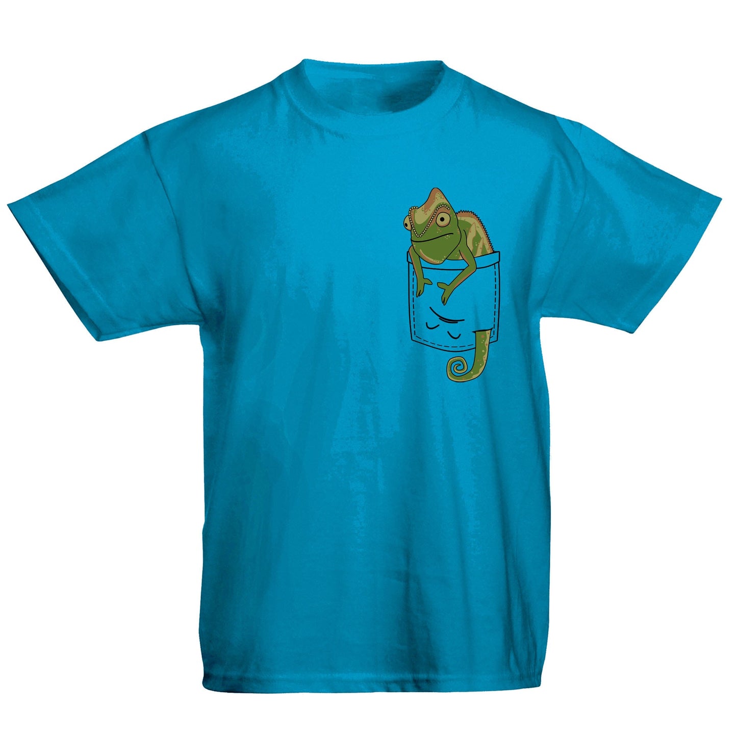 Chameleon Pocket Print Kids T-shirt