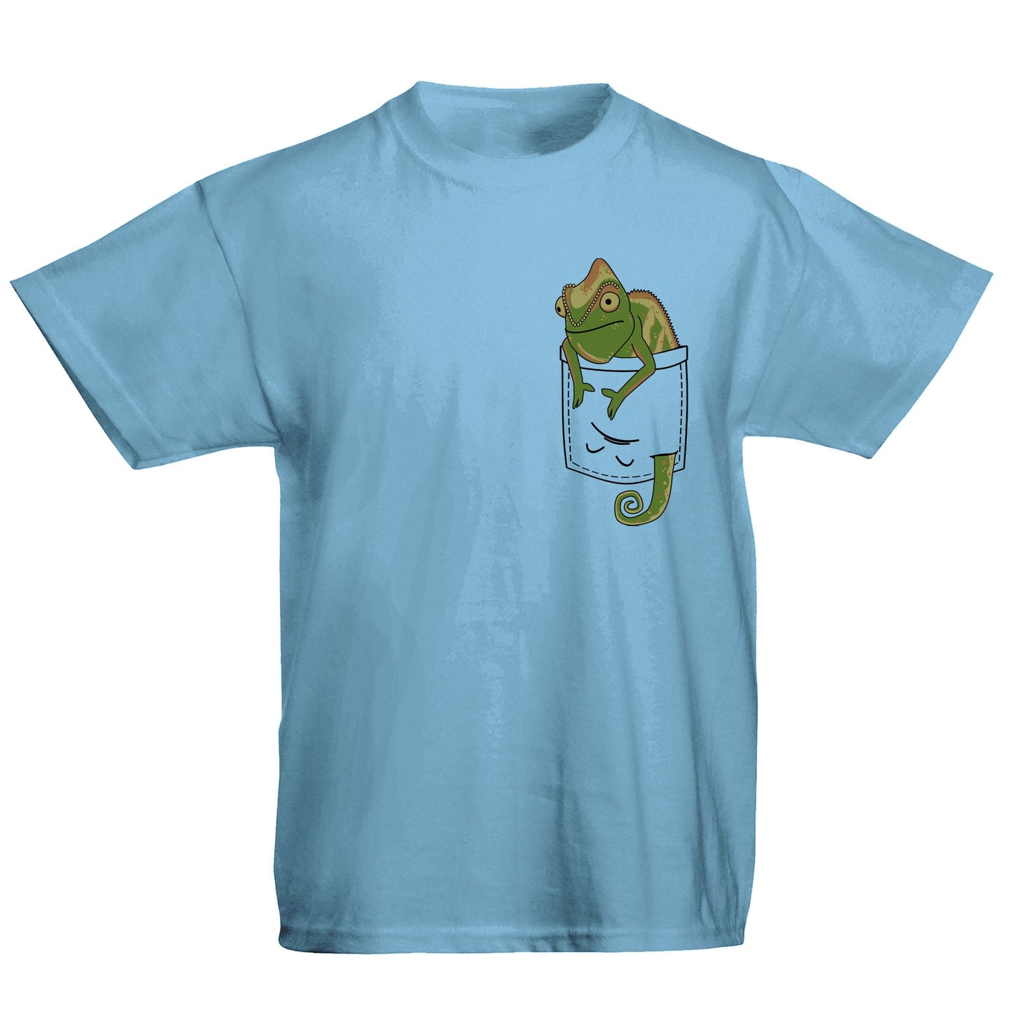 Chameleon Pocket Print Kids T-shirt