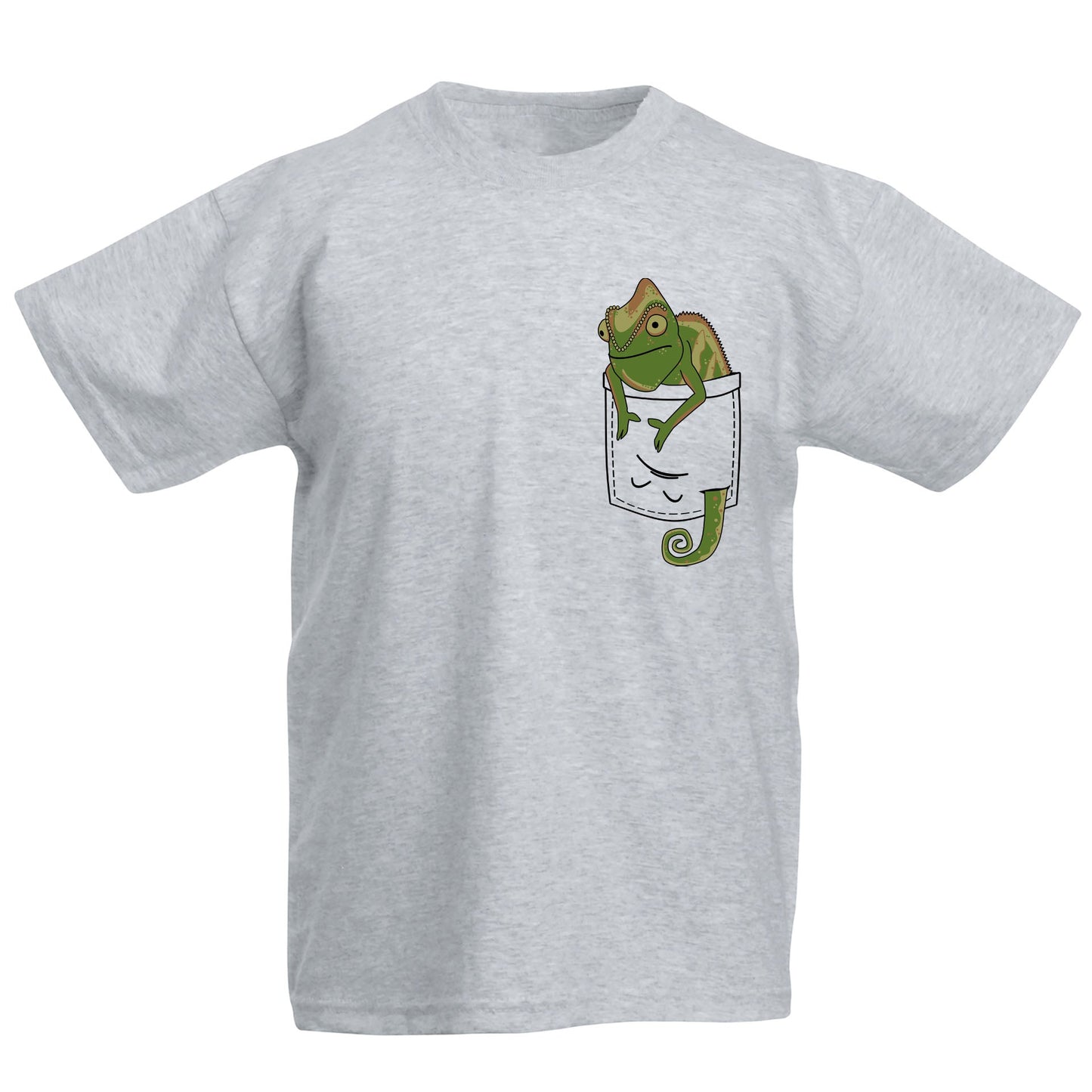 Chameleon Pocket Print Kids T-shirt