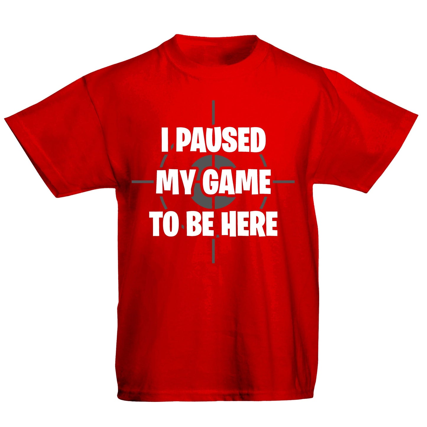 I Paused My Game To Be Here Funny Kids T-shirt