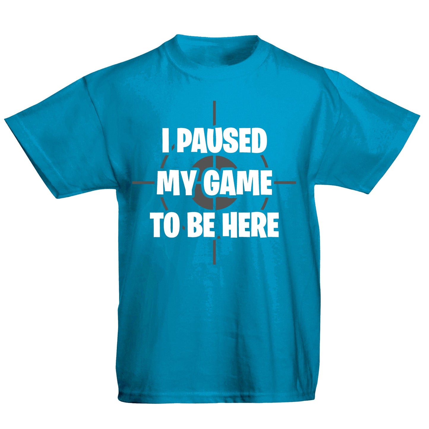 I Paused My Game To Be Here Funny Kids T-shirt