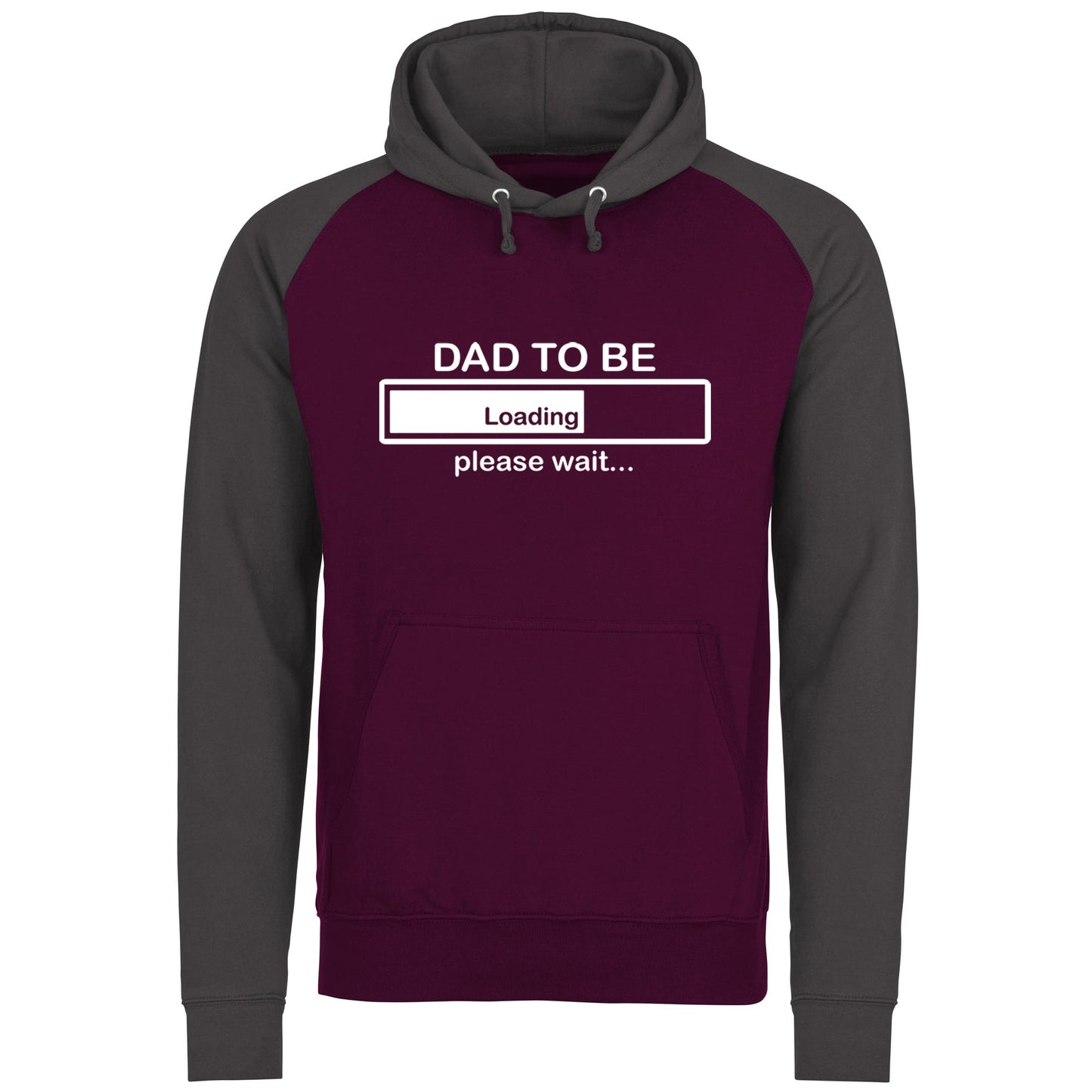 Dad To Be Loading Baseball Hoodie