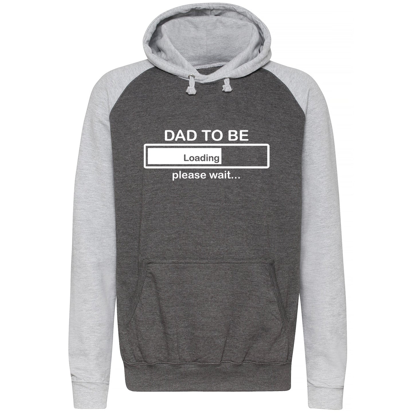 Dad To Be Loading Baseball Hoodie