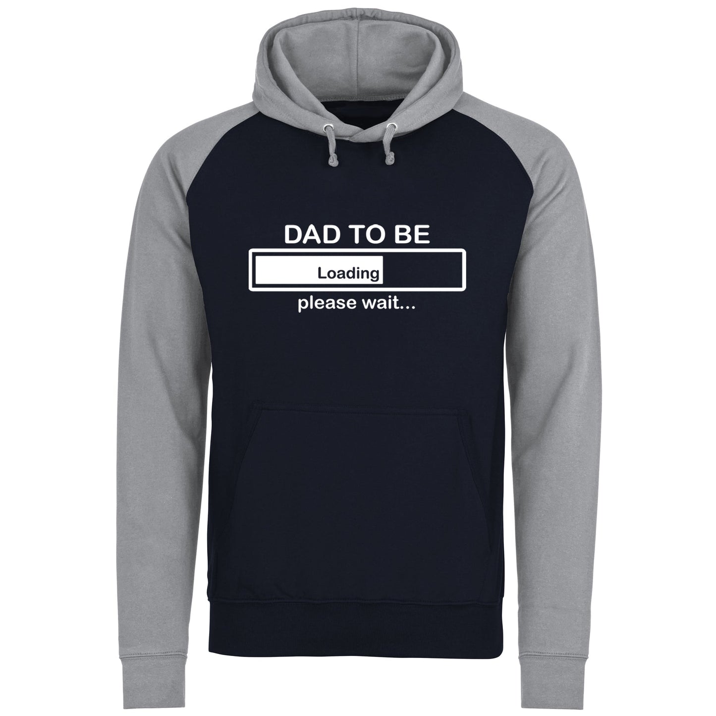 Dad To Be Loading Baseball Hoodie