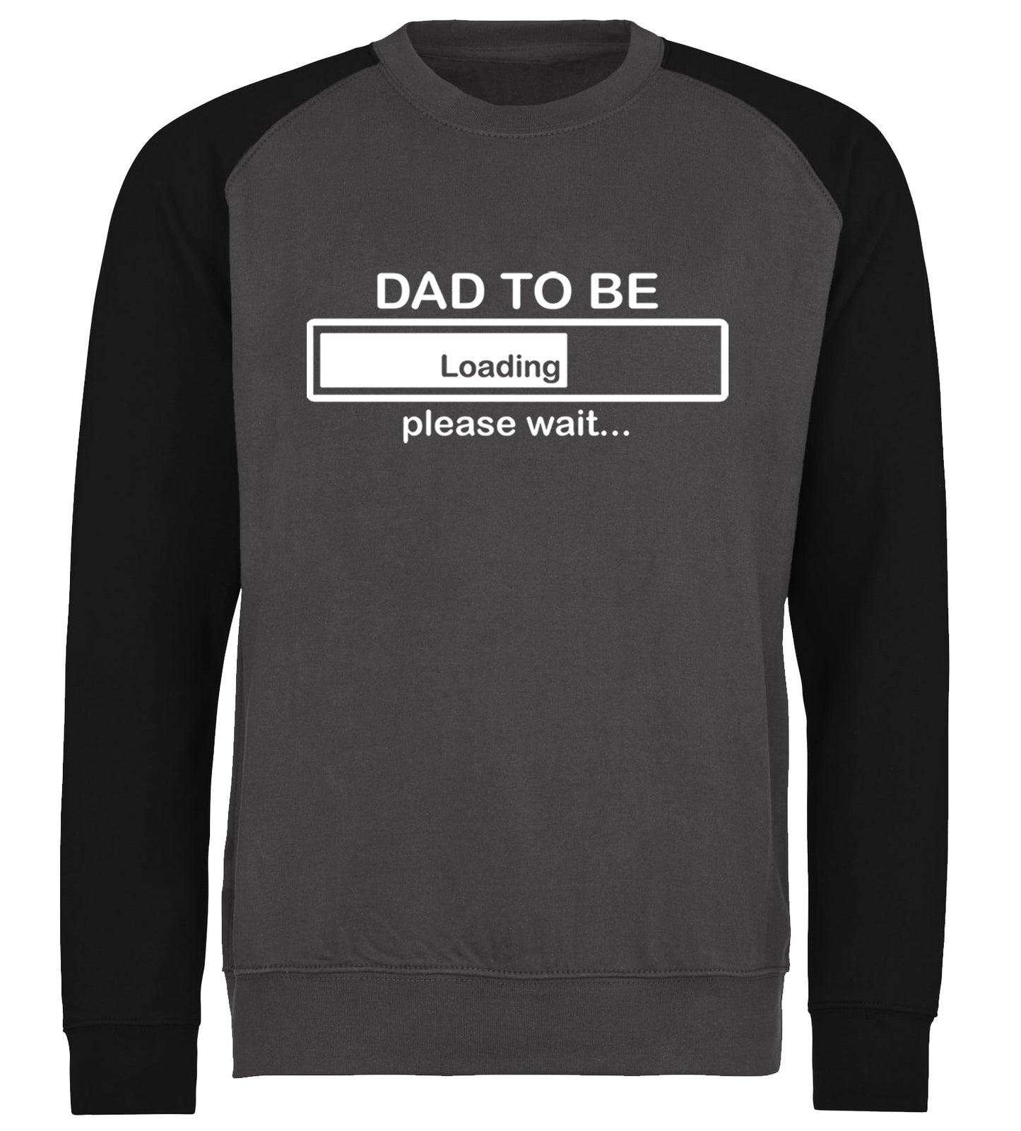 Dad To Be Loading Baseball Sweatshirt