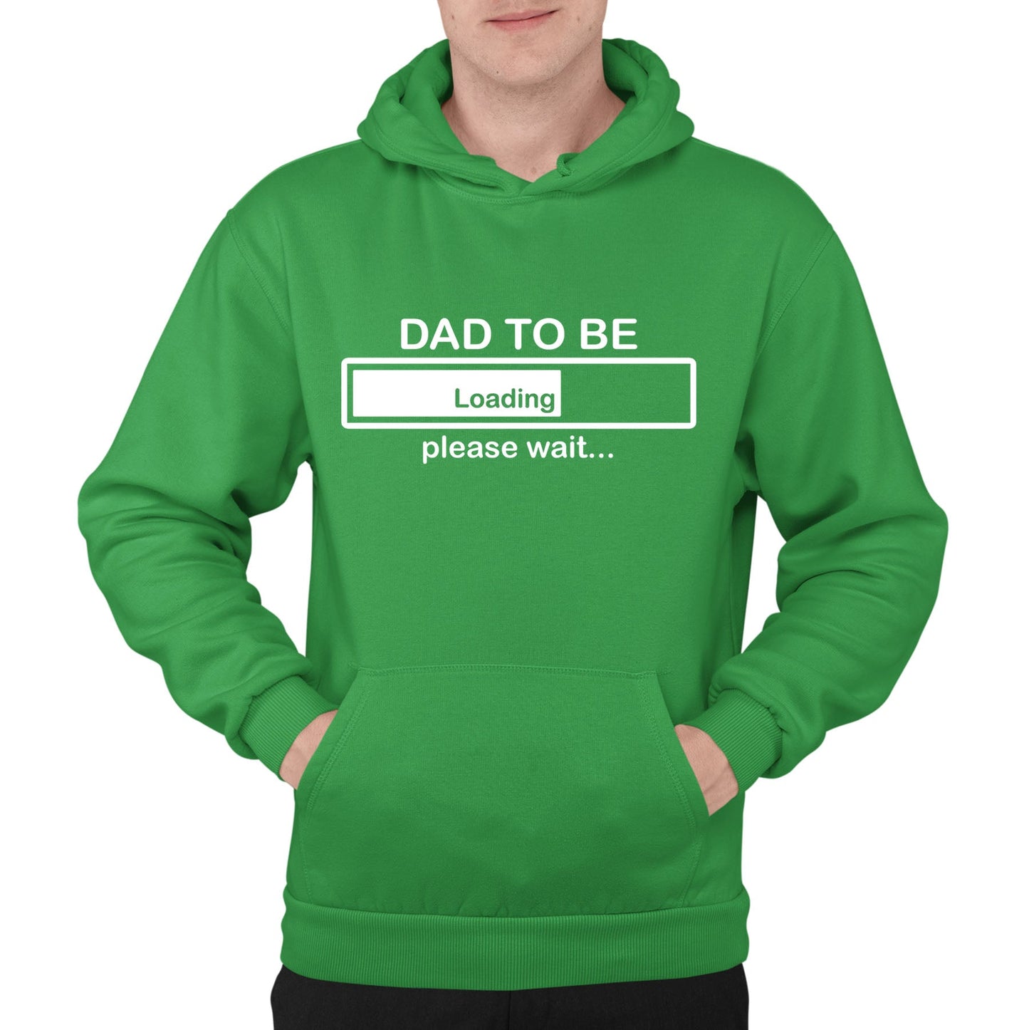 Dad To Be Loading Mens Pullover Hoodie