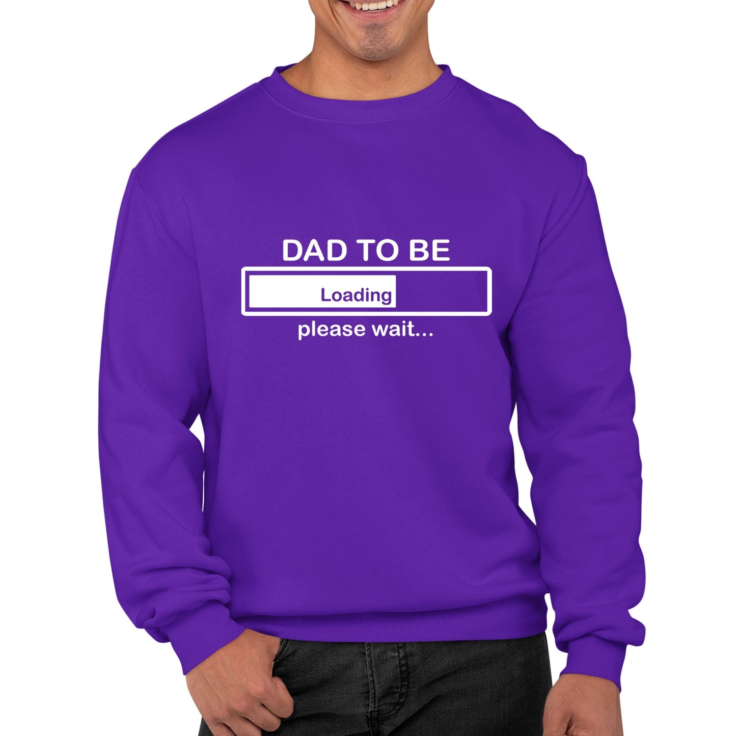 Dad To Be Loading Mens Sweatshirt