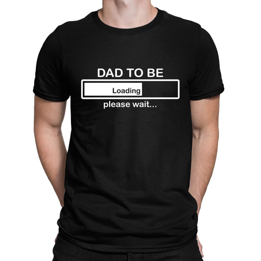 Dad To Be Loading Mens T-shirt