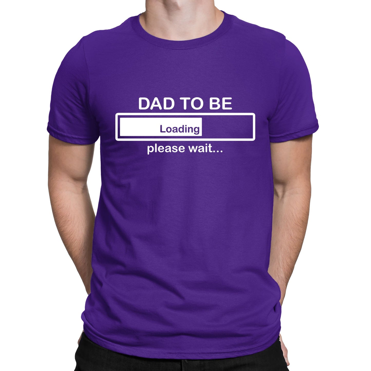 Dad To Be Loading Mens T-shirt