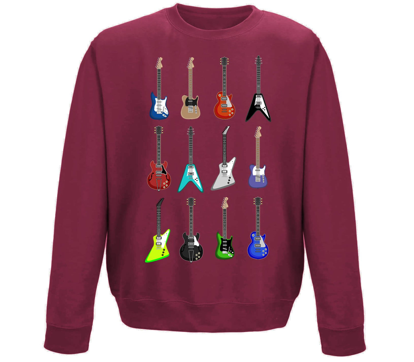 Guitar Styles Childrens Sweatshirt