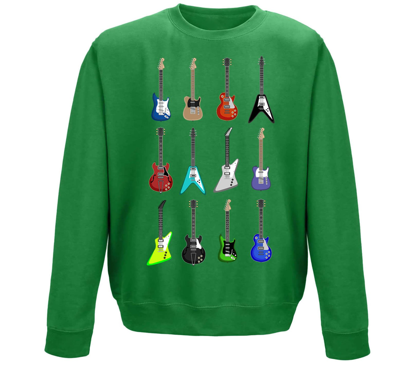 Guitar Styles Childrens Sweatshirt