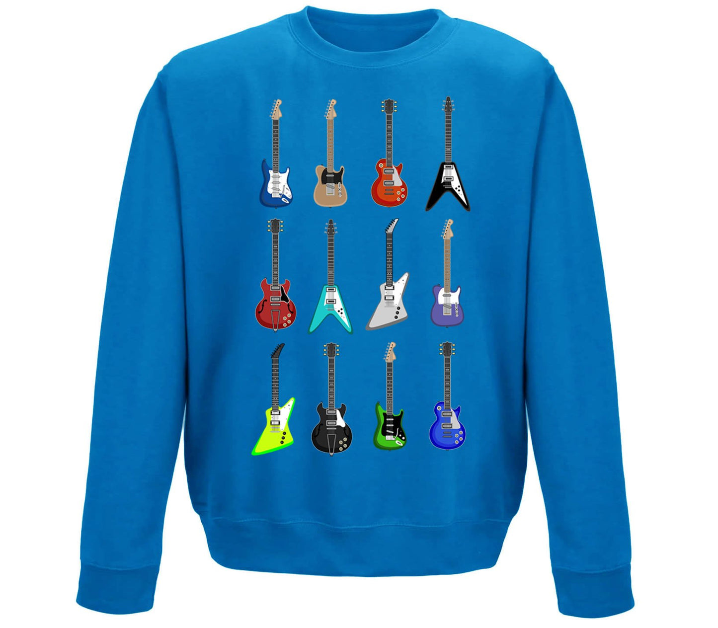 Guitar Styles Childrens Sweatshirt