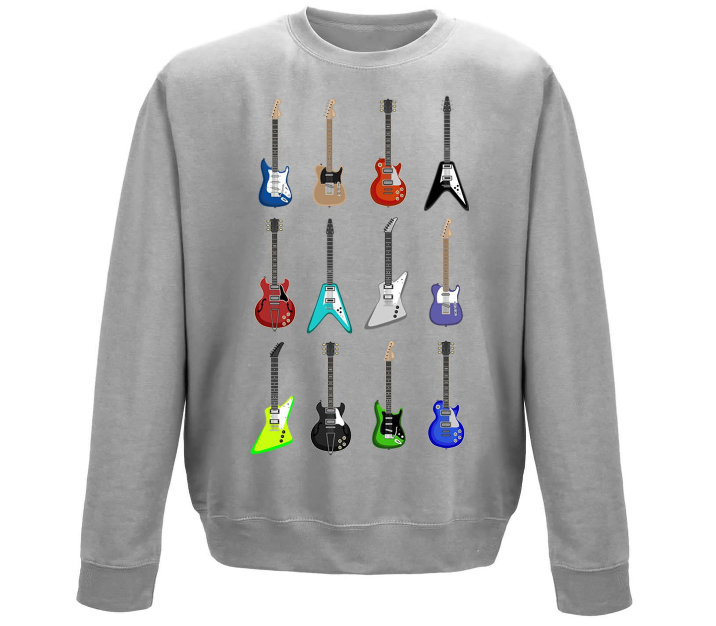 Guitar Styles Childrens Sweatshirt