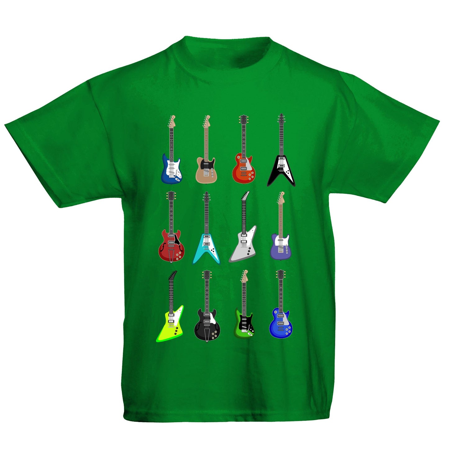 Guitar Styles Kids T-shirt