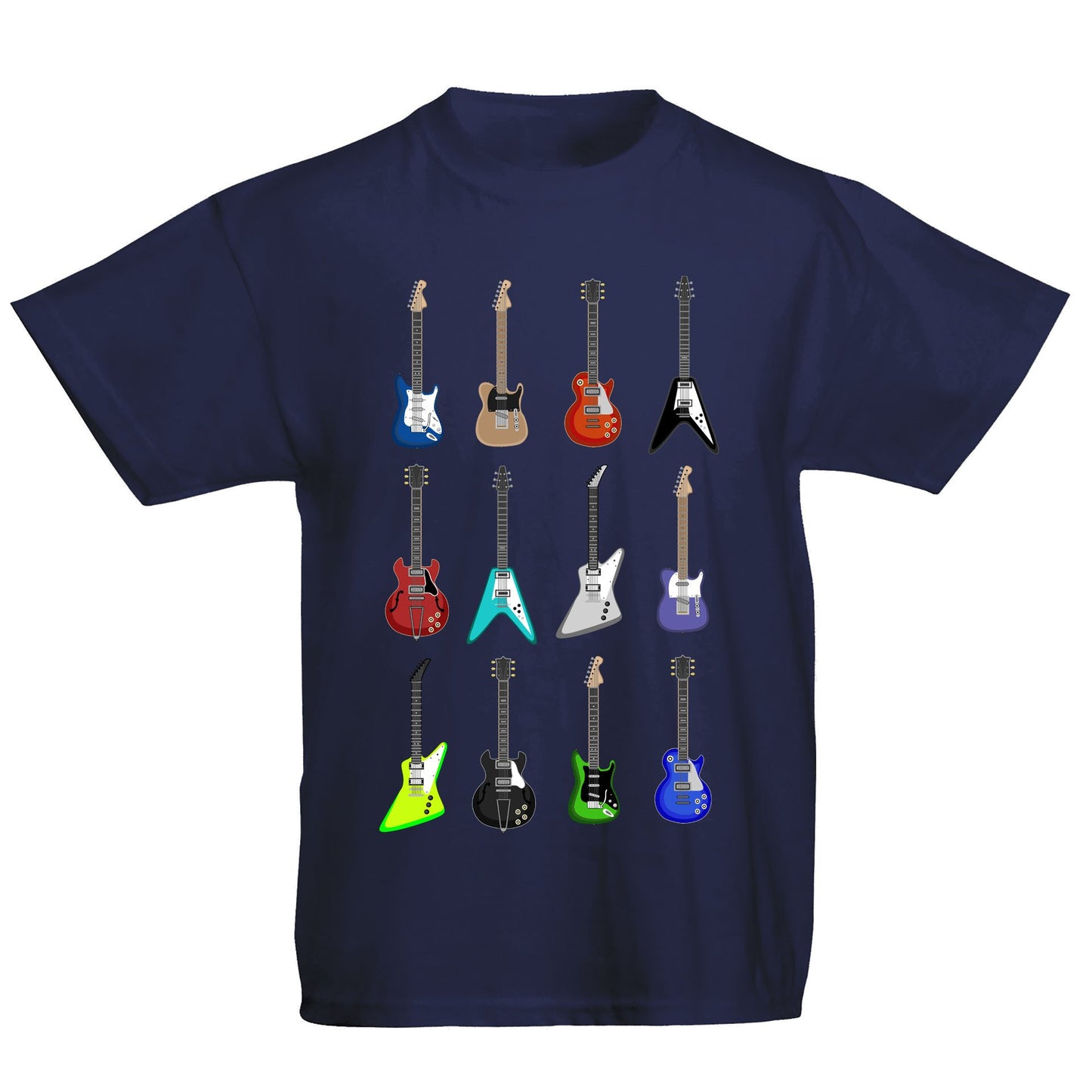 Guitar Styles Kids T-shirt