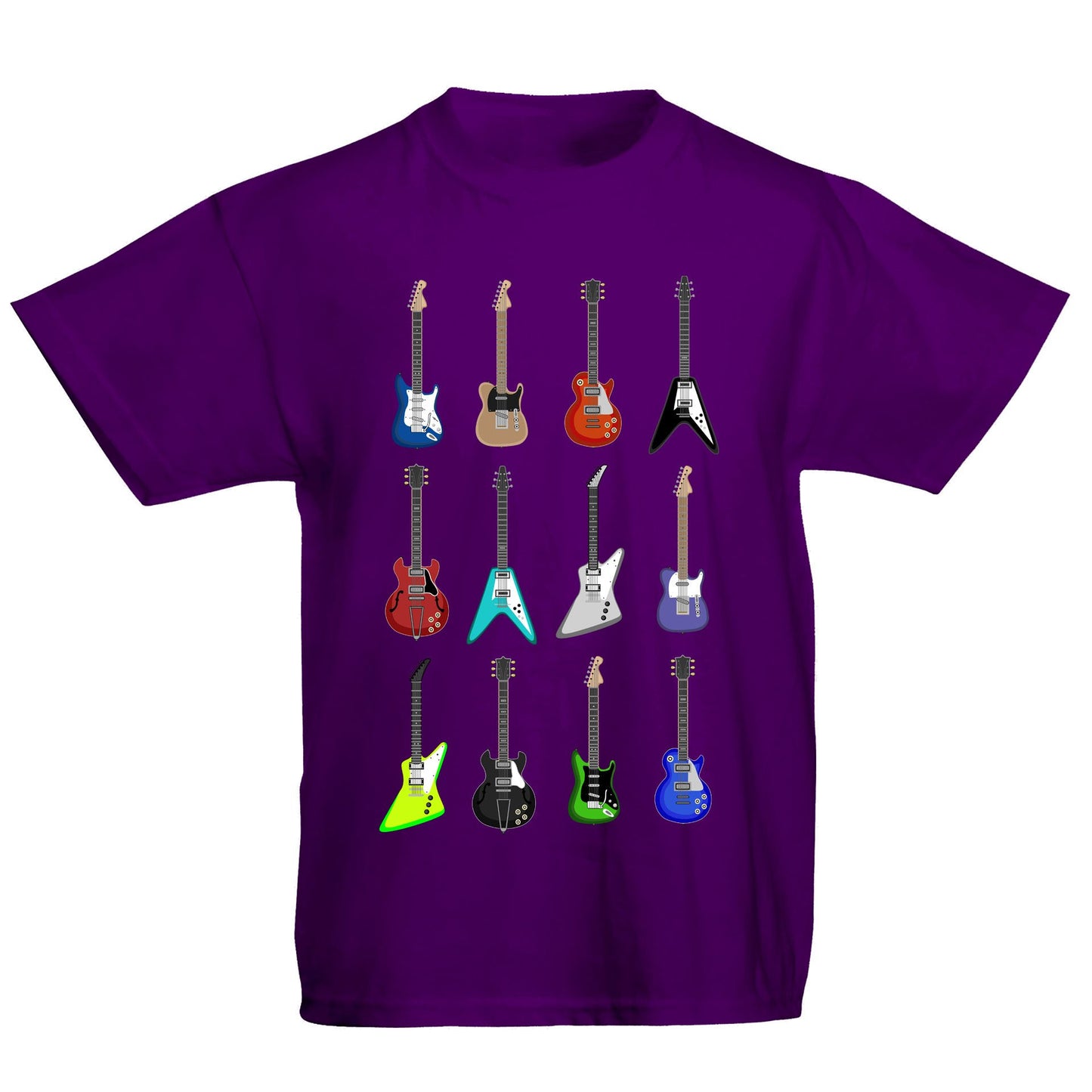 Guitar Styles Kids T-shirt