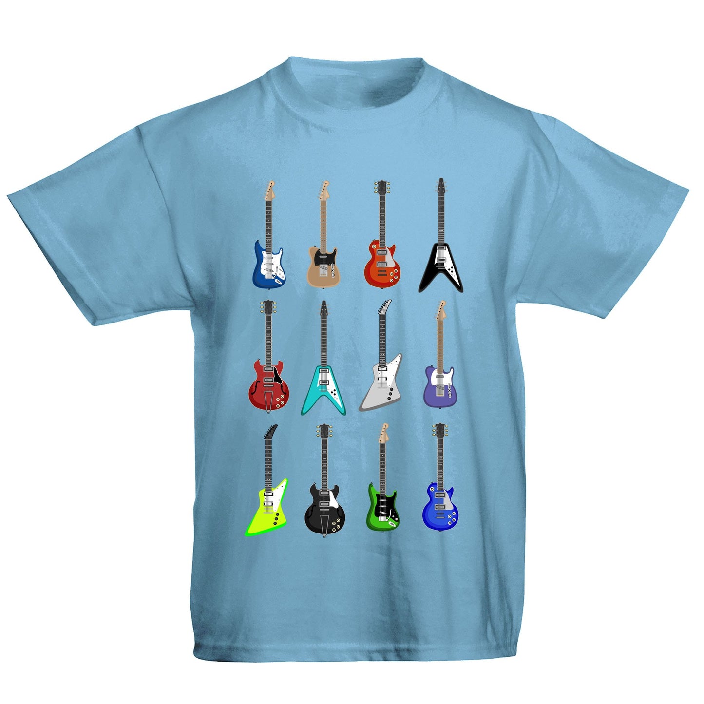 Guitar Styles Kids T-shirt