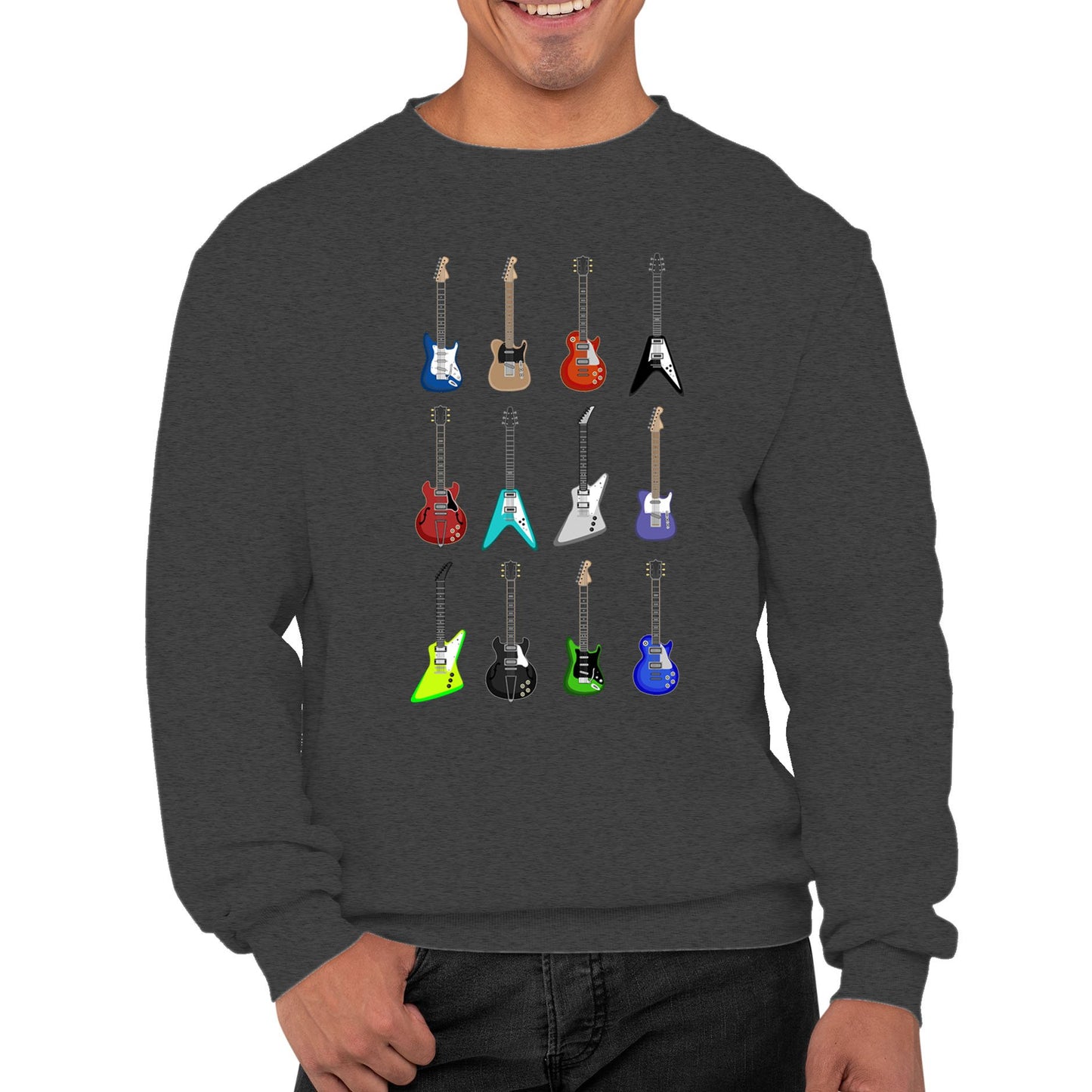 Guitar Styles Mens Sweatshirt