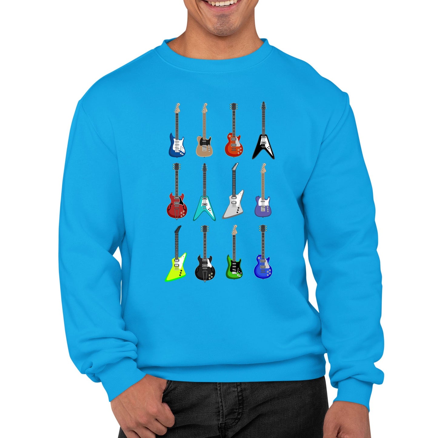 Guitar Styles Mens Sweatshirt